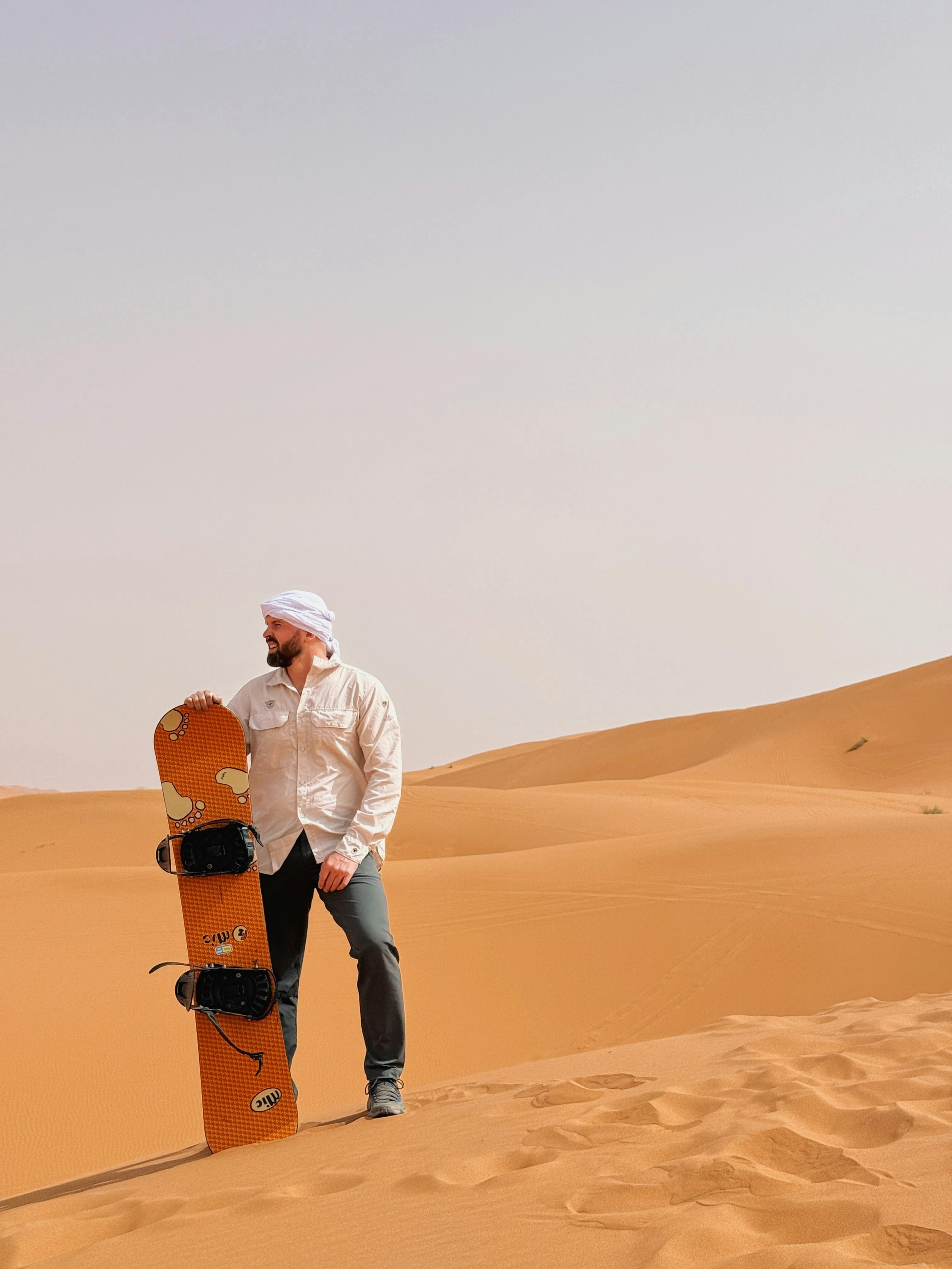 Sand-boarding