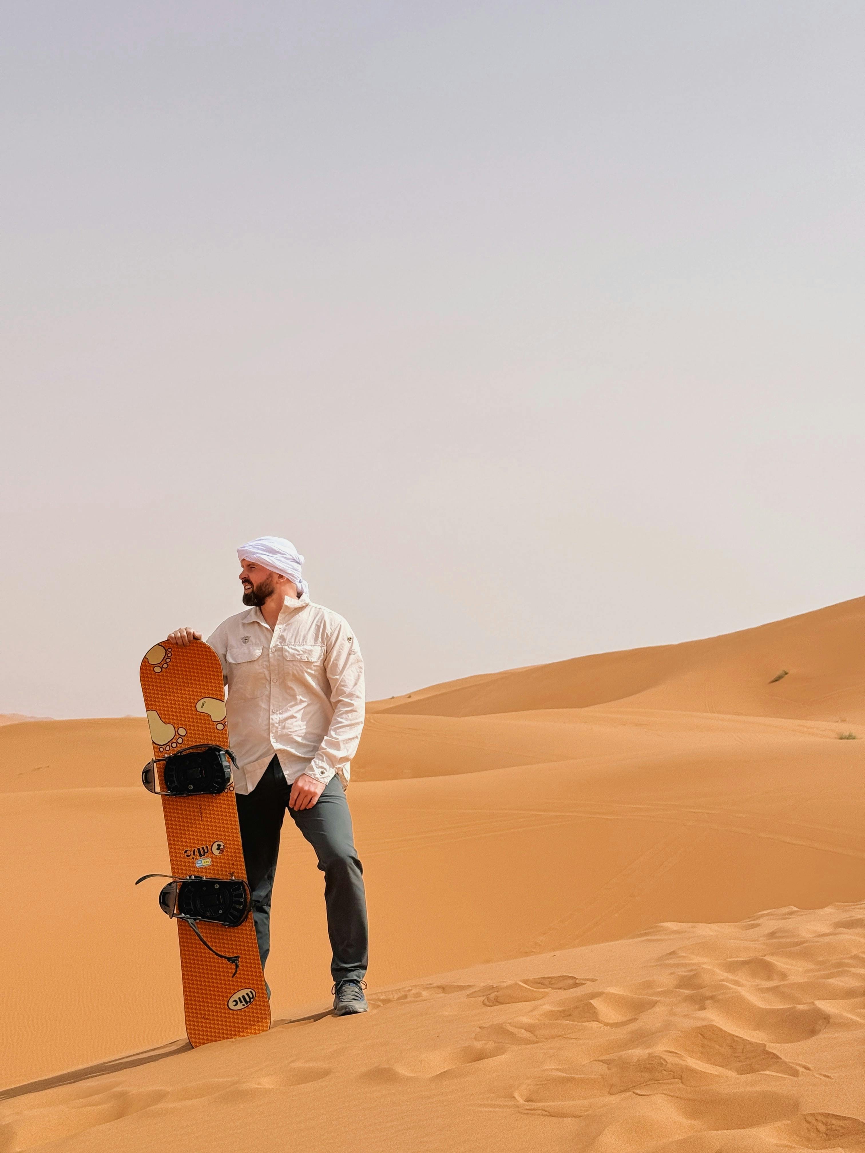 Sand-boarding